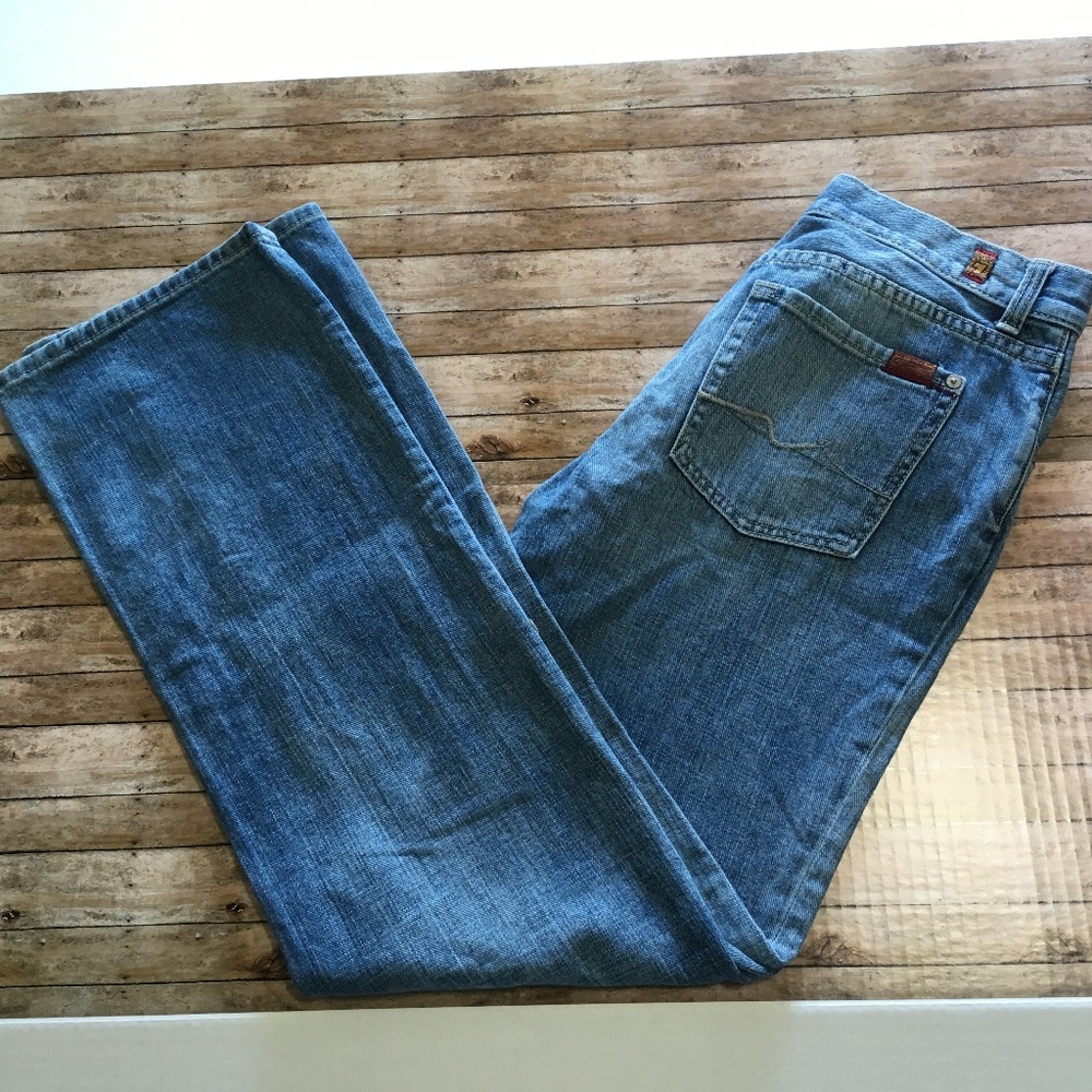 7 for all mankind relaxed jeans sz 16